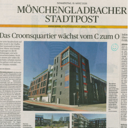Ausschnitt aus der Rheinischen Post Presseartikel aus der Rheinischen Post vom 19.03.2026